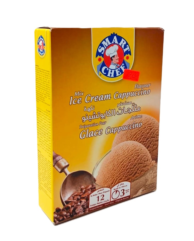PREPARATION GLACE CAPUCCINO SMART CHEF