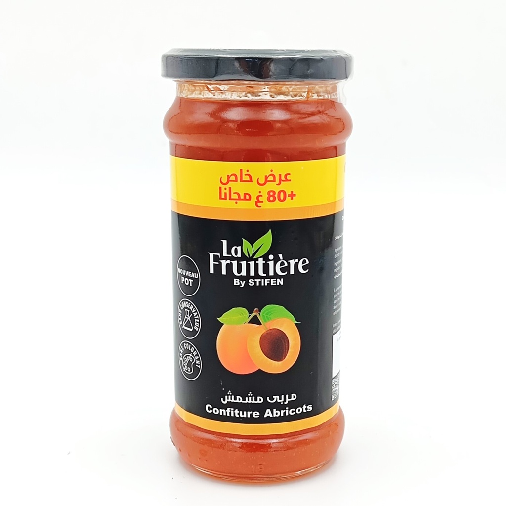 CONFITURE ABRICOTS LA FRUITIERE