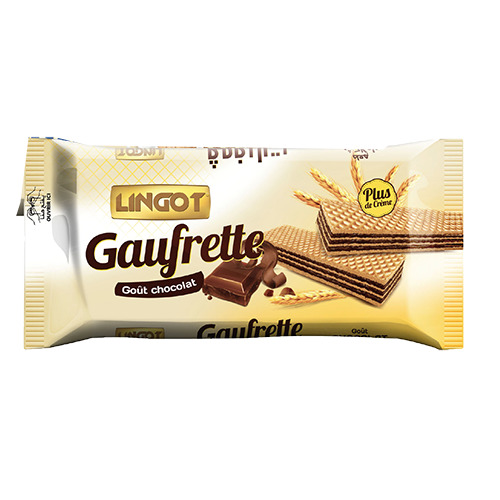 GAUFRETTE LINGOT CHOCOLAT