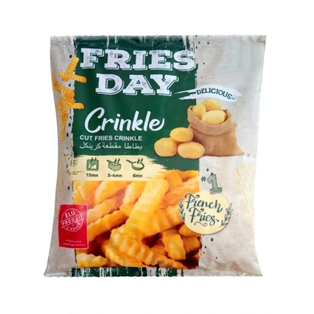 CRINKLE CUT 0.750KG