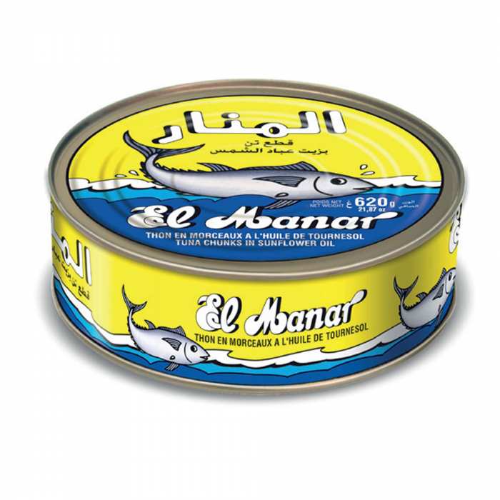 THON MANAR HUILE TOURNESOL 620G
