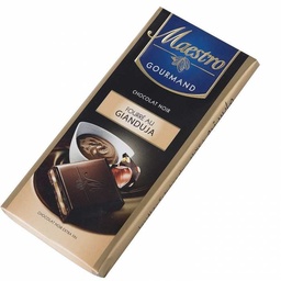 CHOCOLAT NOIR FOURRE AU GIANDUJA GOURMAND