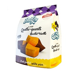 Quatre-quarts chocolat vanille 